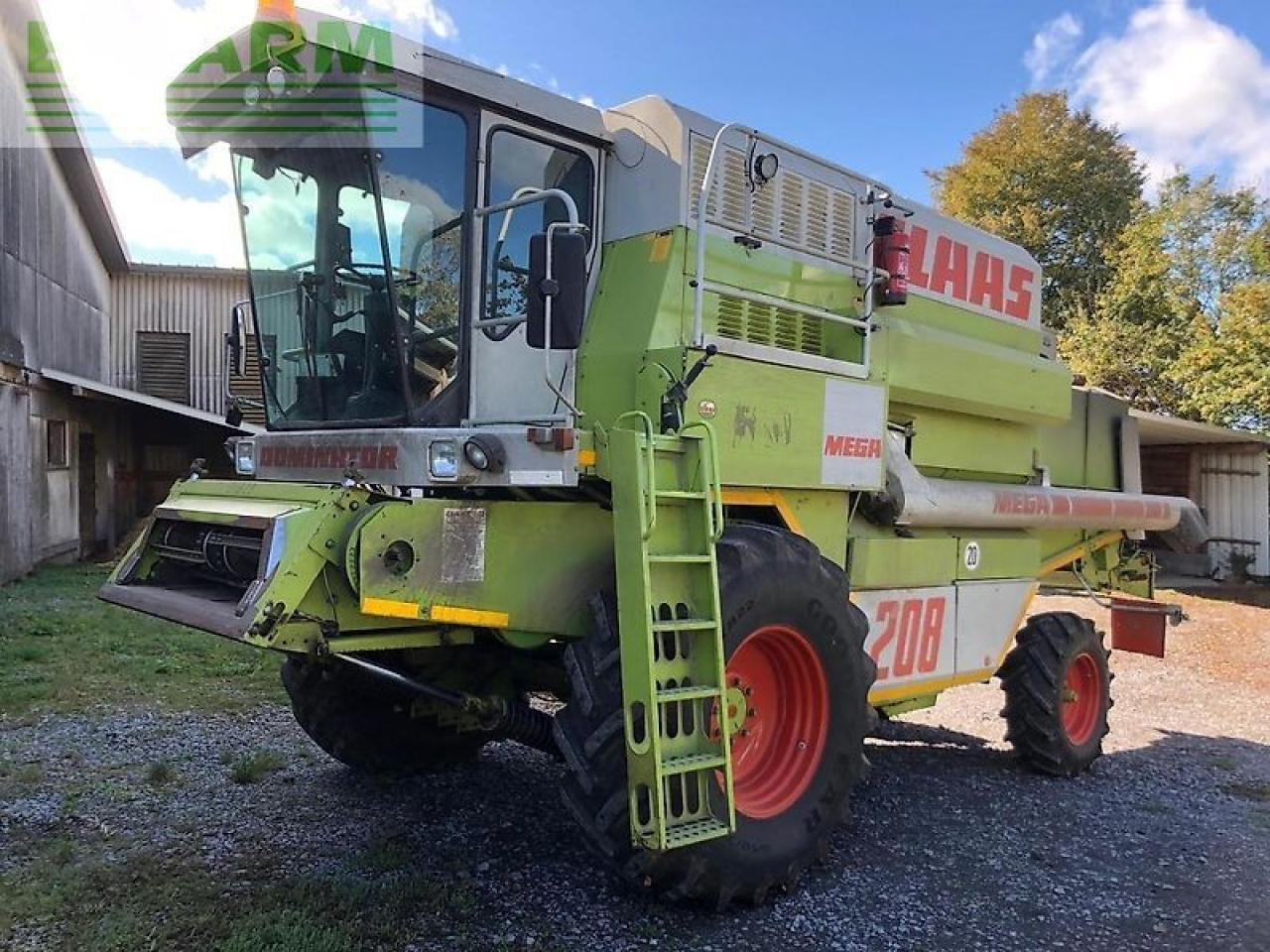 CLAAS mega 208 - Ceifeira debulhadora: foto 1 CLAAS mega 208 - Ceifeira debulhadora: foto 1