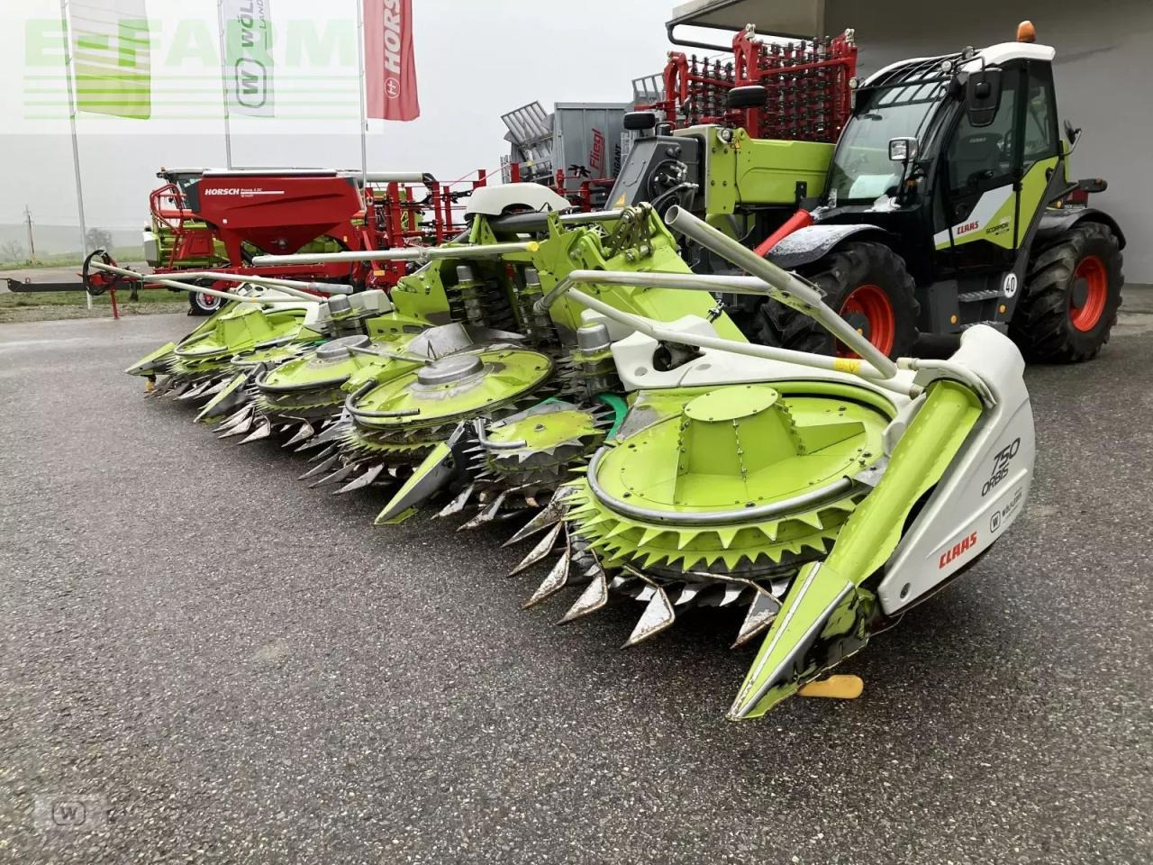 CLAAS orbis 750 ac - Plataforma para colher milho: foto 1 CLAAS orbis 750 ac - Plataforma para colher milho: foto 1