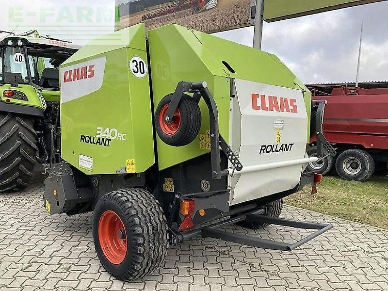 CLAAS rollant 340 rc - Enfardadeira de fardos quadrados: foto 5 CLAAS rollant 340 rc - Enfardadeira de fardos quadrados: foto 5