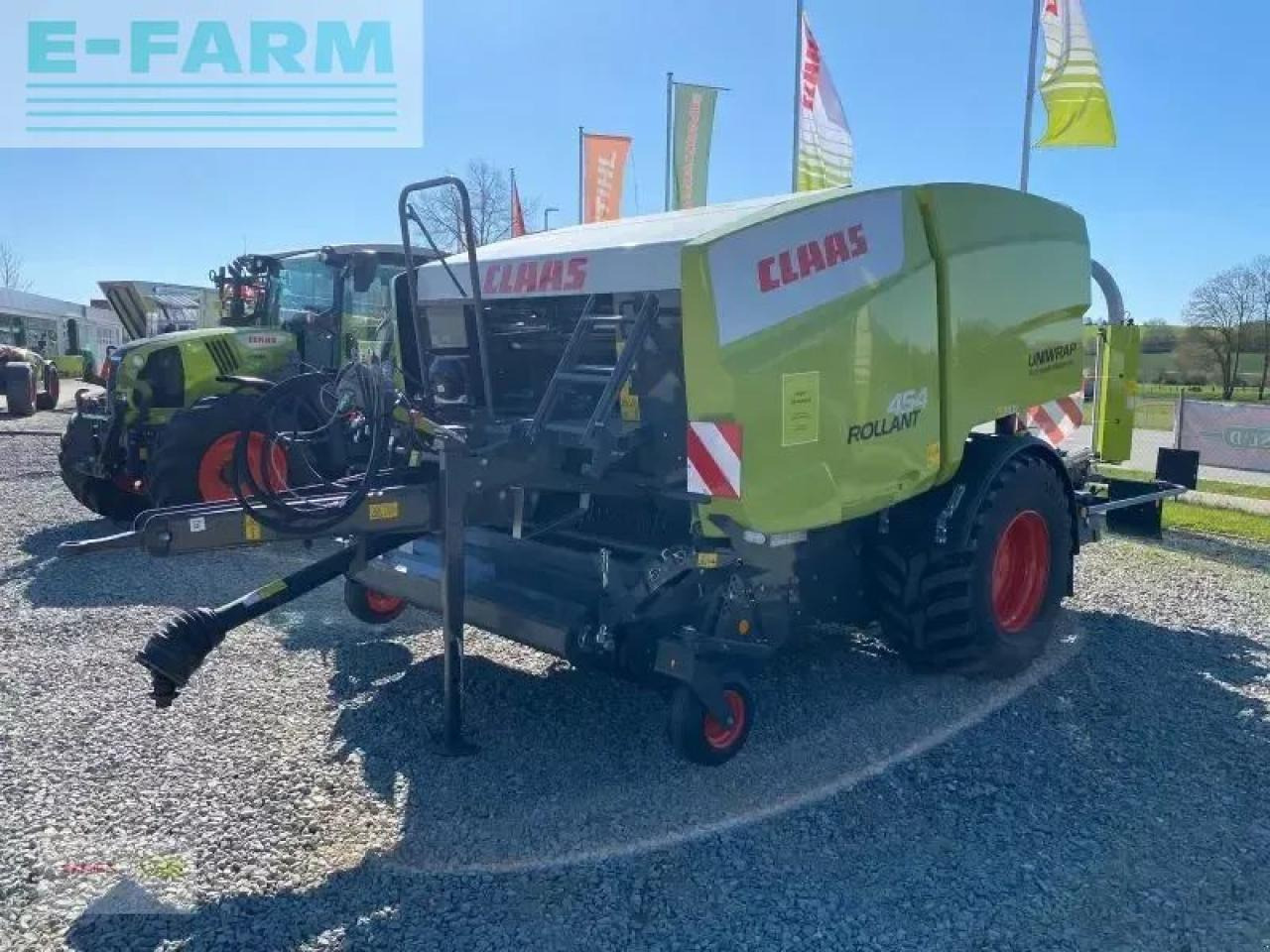 CLAAS rollant 454 rc uniwrap - Enfardadeira de fardos quadrados: foto 3 CLAAS rollant 454 rc uniwrap - Enfardadeira de fardos quadrados: foto 3