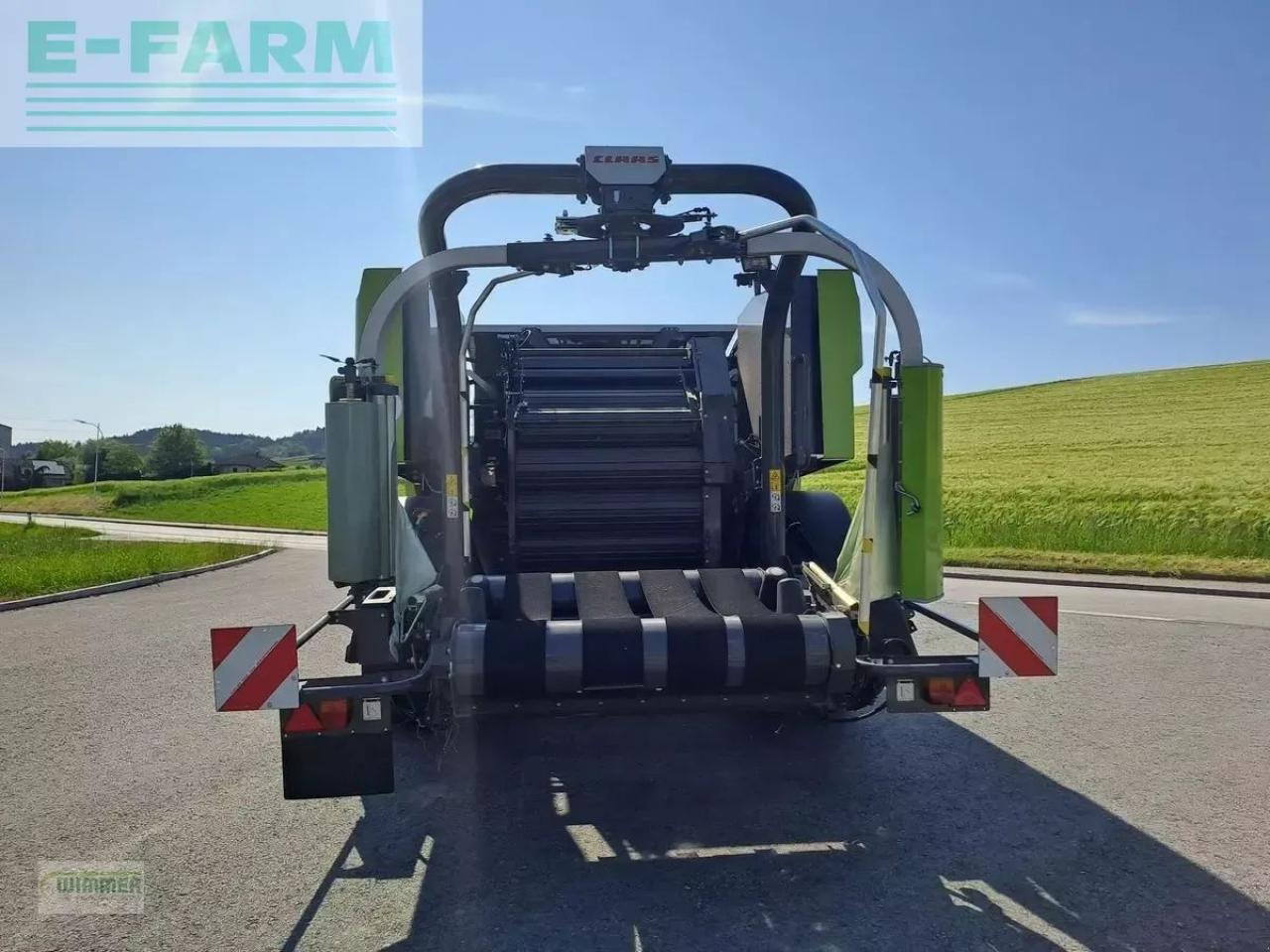 CLAAS rollant 455 rc uniwrap - wickelkombination - Enfardadeira de fardos quadrados: foto 4 CLAAS rollant 455 rc uniwrap - wickelkombination - Enfardadeira de fardos quadrados: foto 4