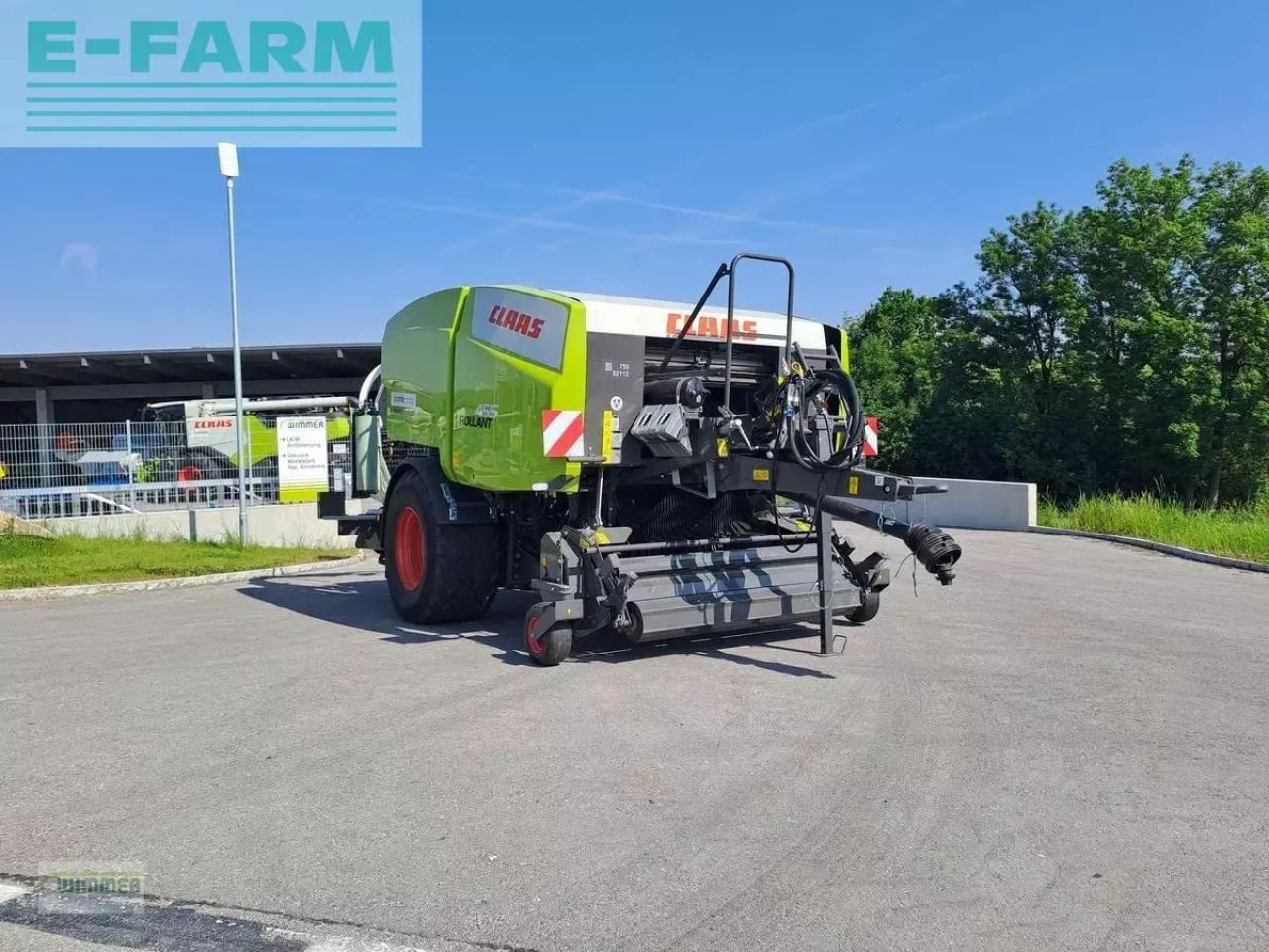 CLAAS rollant 455 rc uniwrap - wickelkombination - Enfardadeira de fardos quadrados: foto 5 CLAAS rollant 455 rc uniwrap - wickelkombination - Enfardadeira de fardos quadrados: foto 5