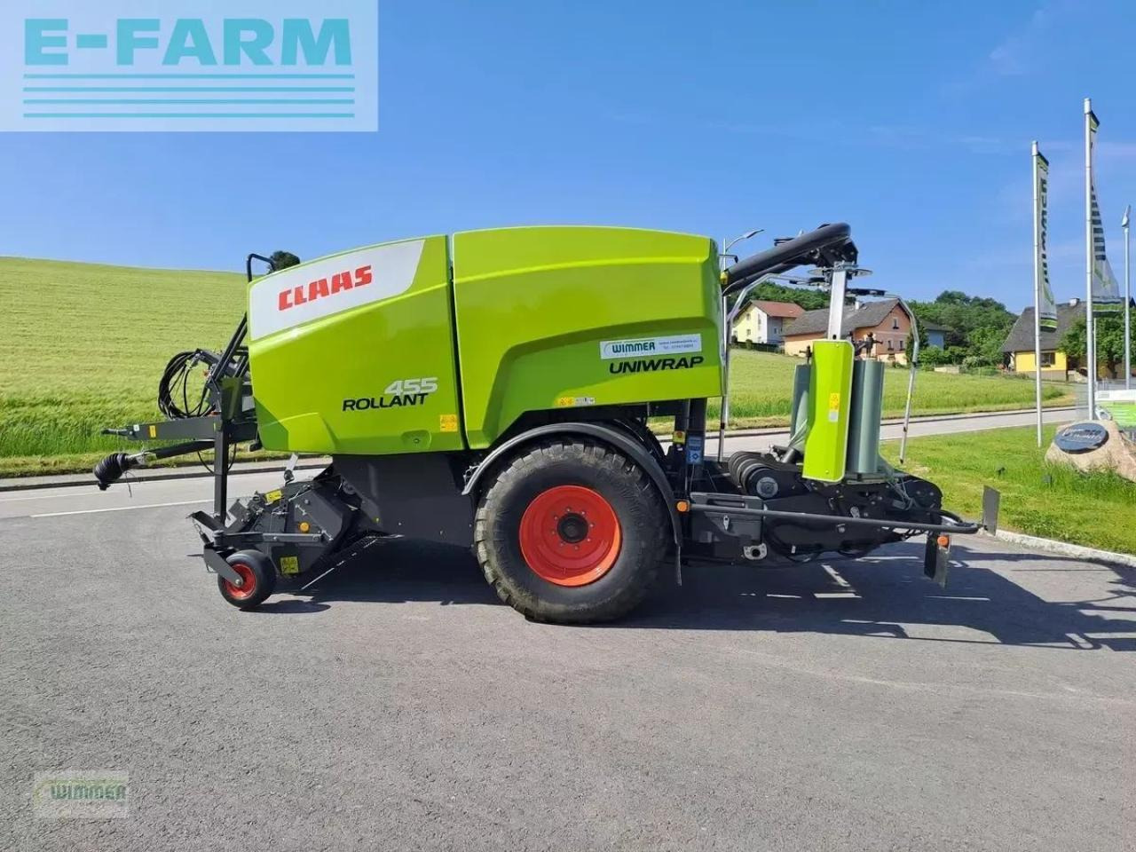 CLAAS rollant 455 rc uniwrap - wickelkombination - Enfardadeira de fardos quadrados: foto 3 CLAAS rollant 455 rc uniwrap - wickelkombination - Enfardadeira de fardos quadrados: foto 3