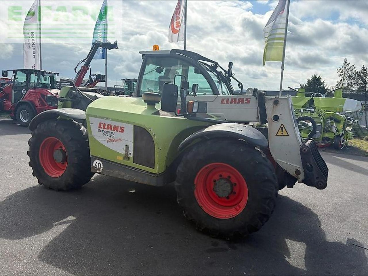 CLAAS scorpion 7040 - Empilhador telescópico: foto 4 CLAAS scorpion 7040 - Empilhador telescópico: foto 4