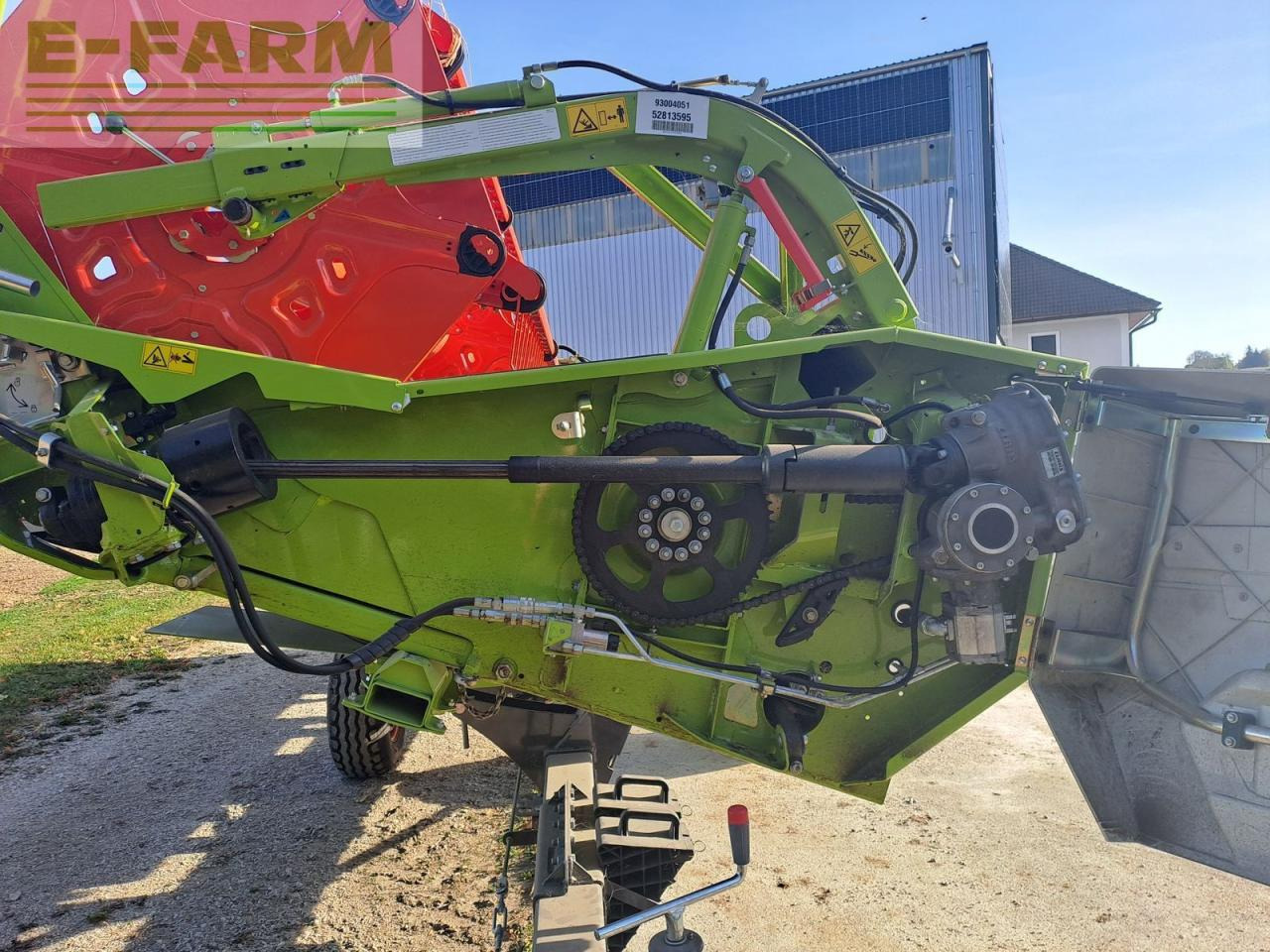 Plataforma para colheitadeira CLAAS vario 620: foto 9