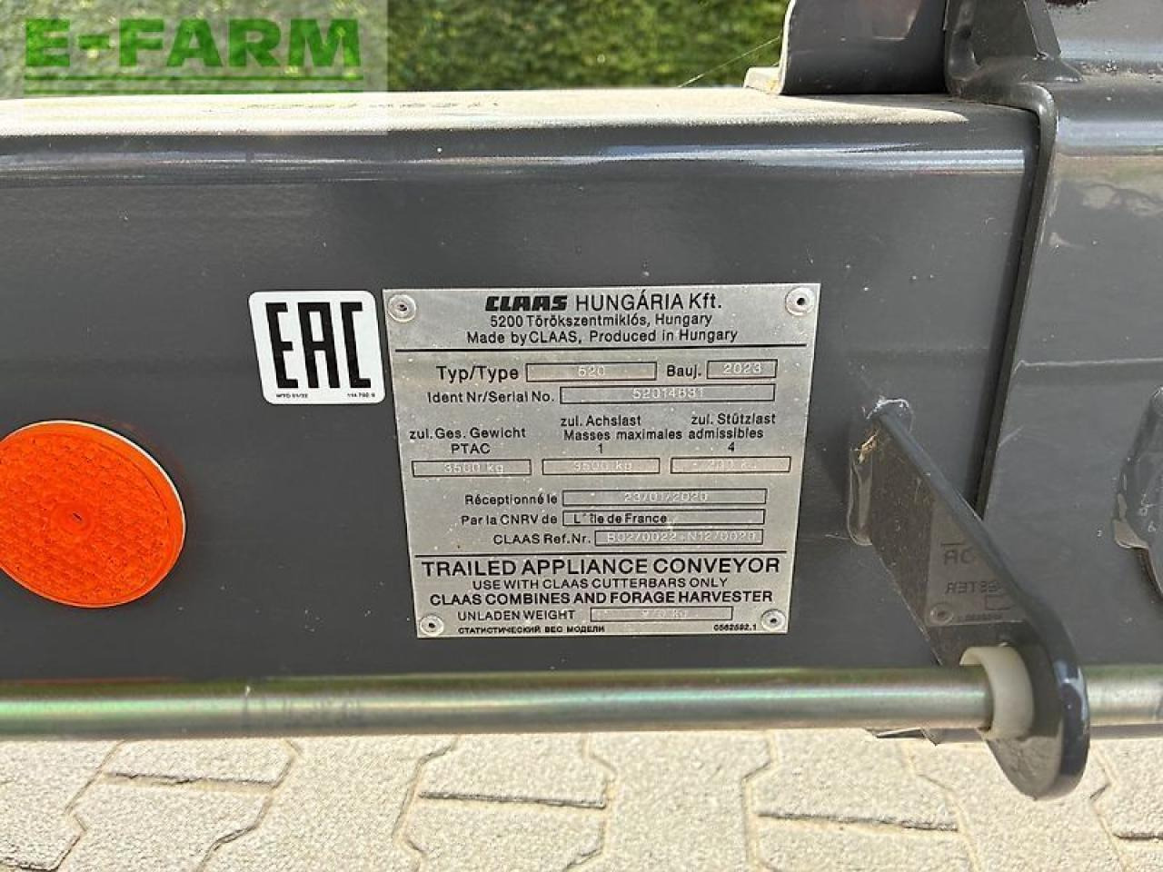 CLAAS vario 680 - Acessórios para Colhedora de forragem: foto 2 CLAAS vario 680 - Acessórios para Colhedora de forragem: foto 2