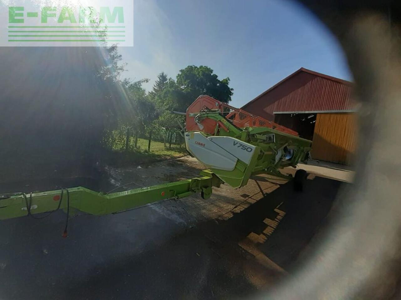 CLAAS vario-schneidwerk v 750 + transportwagen - Acessórios para Colhedora de forragem: foto 4 CLAAS vario-schneidwerk v 750 + transportwagen - Acessórios para Colhedora de forragem: foto 4