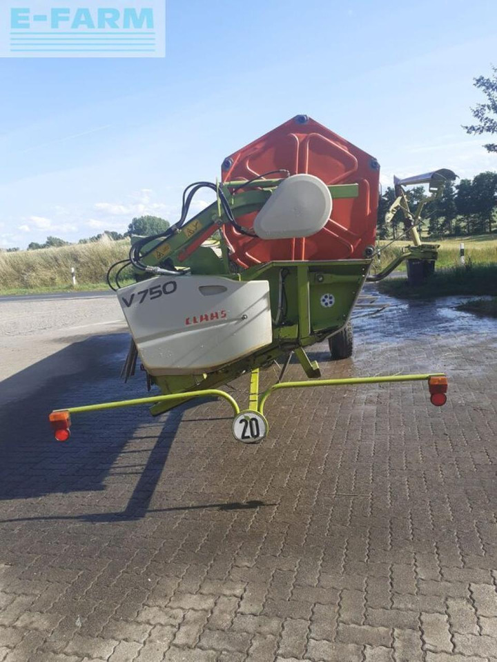 CLAAS vario-schneidwerk v 750 + transportwagen - Acessórios para Colhedora de forragem: foto 2 CLAAS vario-schneidwerk v 750 + transportwagen - Acessórios para Colhedora de forragem: foto 2