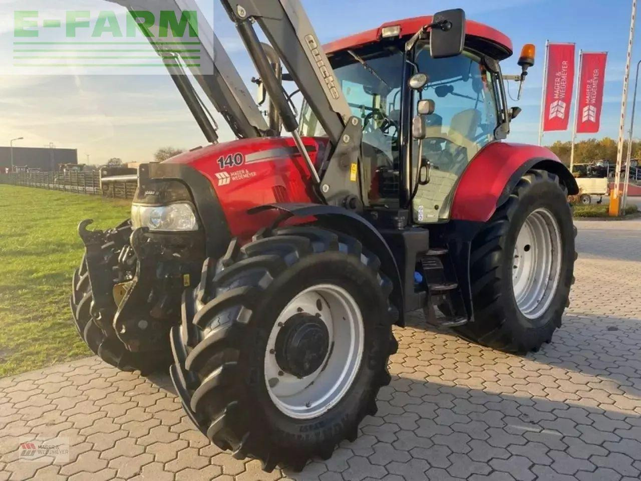 Case-IH maxxum 140 mit fzw und frontlader - Trator: foto 2 Case-IH maxxum 140 mit fzw und frontlader - Trator: foto 2