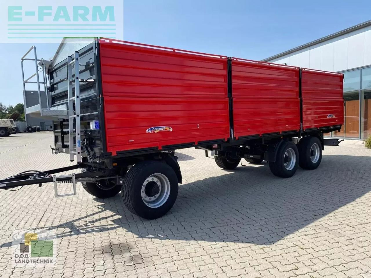 Demmler dpl - l240 - Reboque basculante agrícola: foto 3 Demmler dpl - l240 - Reboque basculante agrícola: foto 3