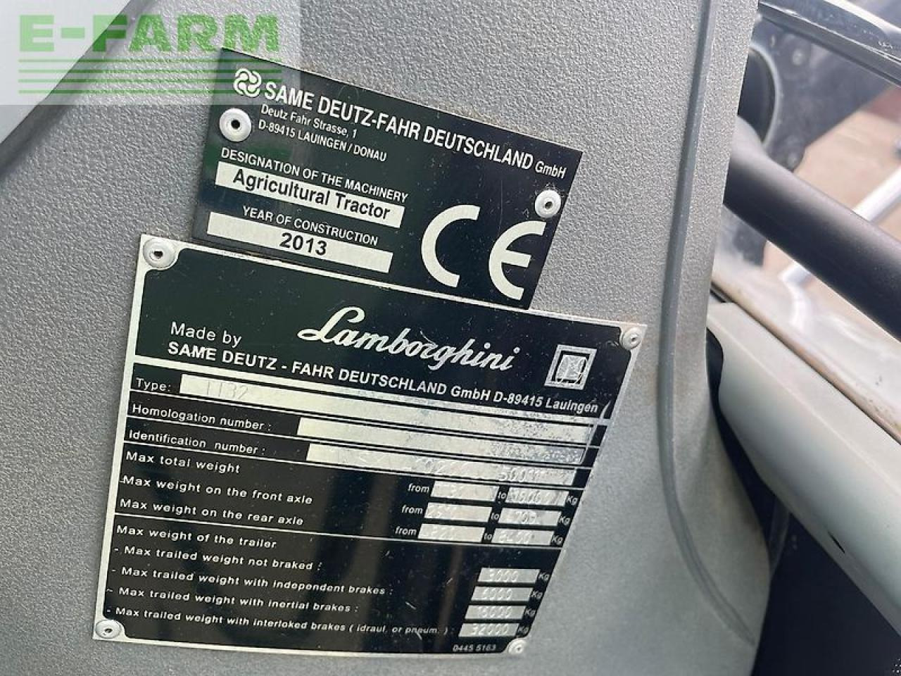 Trator Deutz-Fahr lamborghini r 6.160.4: foto 29
