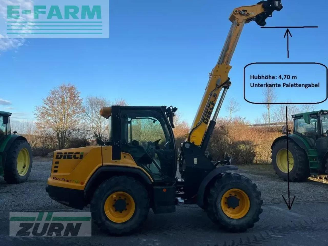 Dieci agri pivot t60 teleskopradlader - Mini escavadeira: foto 3 Dieci agri pivot t60 teleskopradlader - Mini escavadeira: foto 3