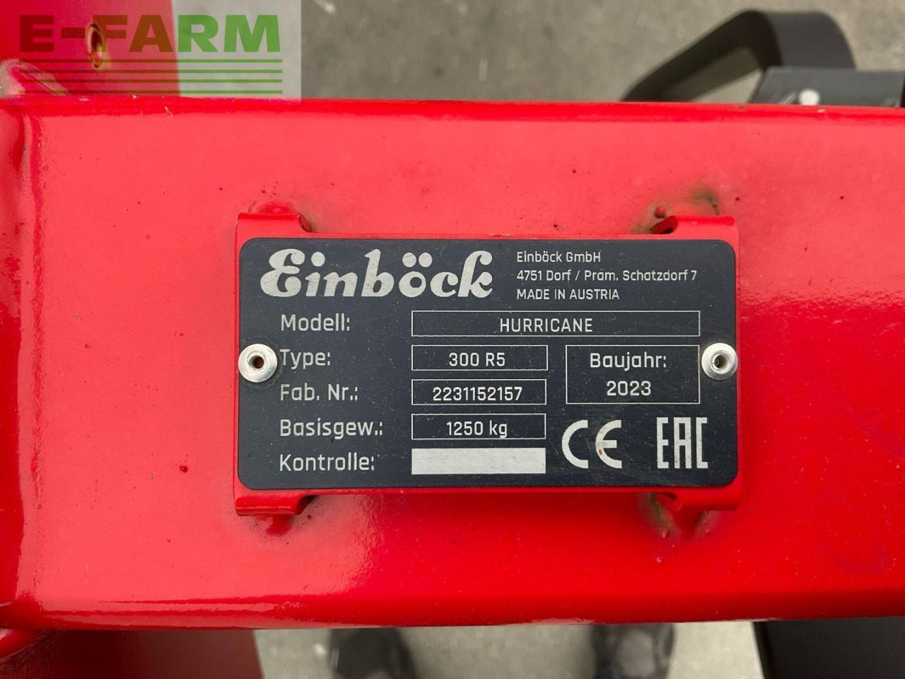 Cultivador Einböck Hurricane 300 R: foto 9