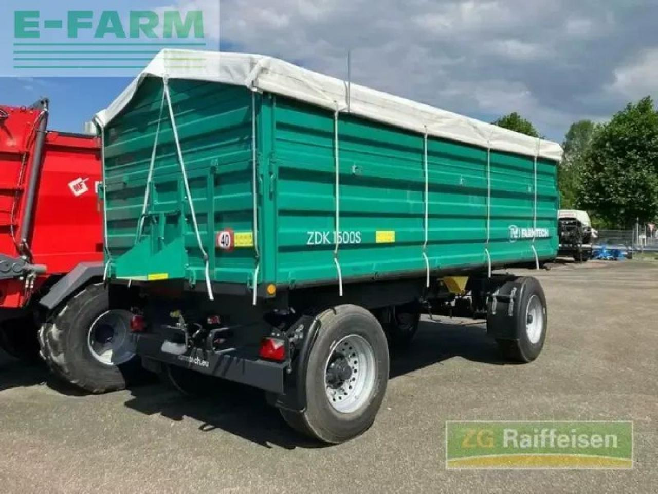 Farmtech zdk 1500 s - Reboque basculante agrícola: foto 3 Farmtech zdk 1500 s - Reboque basculante agrícola: foto 3