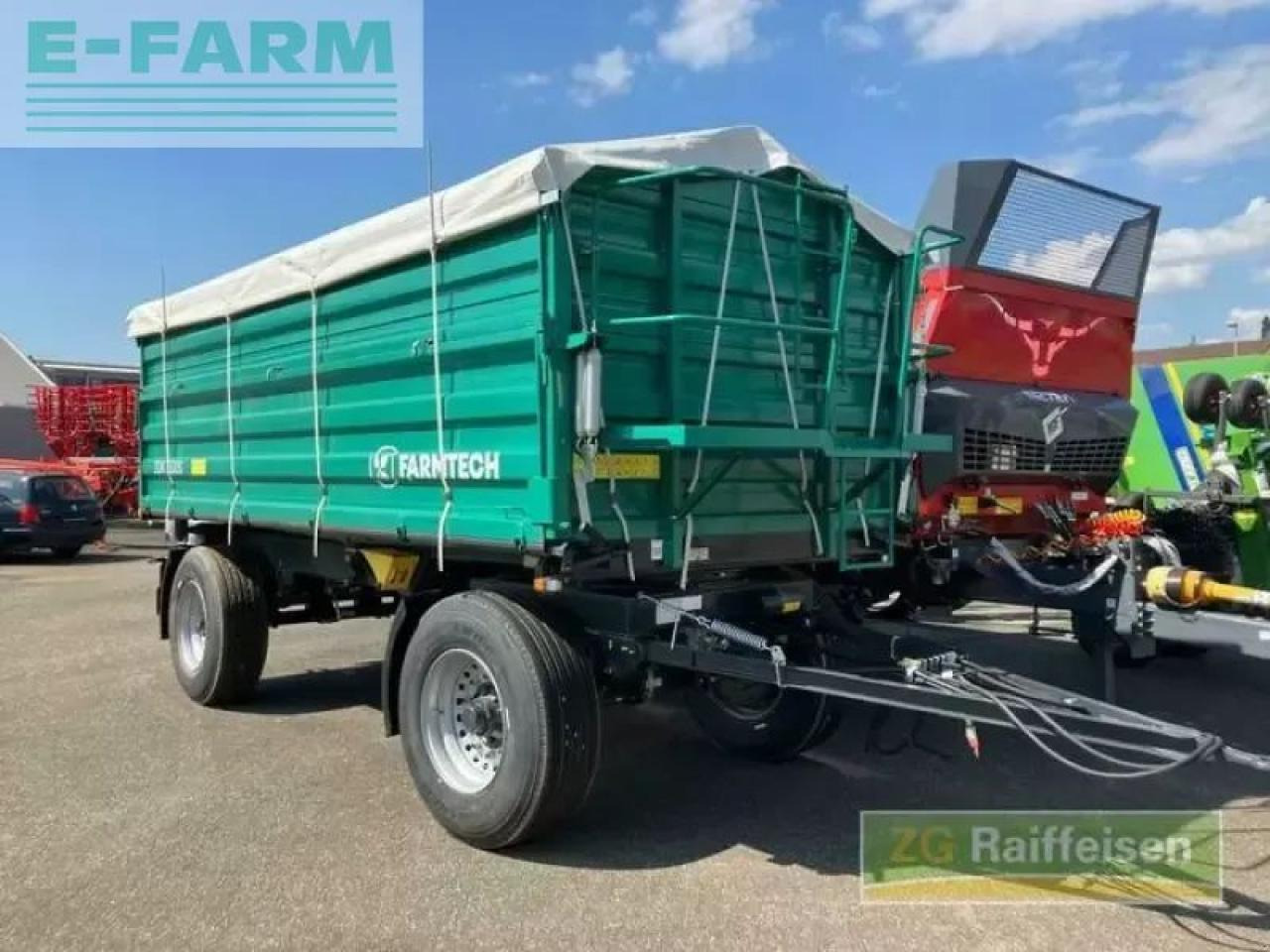 Farmtech zdk 1500 s - Reboque basculante agrícola: foto 1 Farmtech zdk 1500 s - Reboque basculante agrícola: foto 1