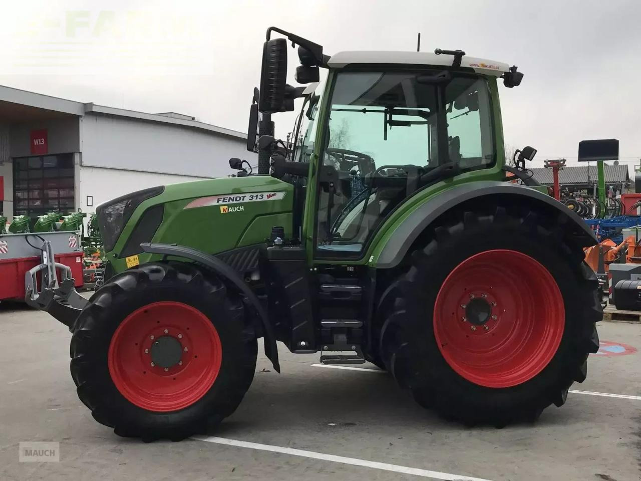 Fendt 313 vario - Trator: foto 4 Fendt 313 vario - Trator: foto 4