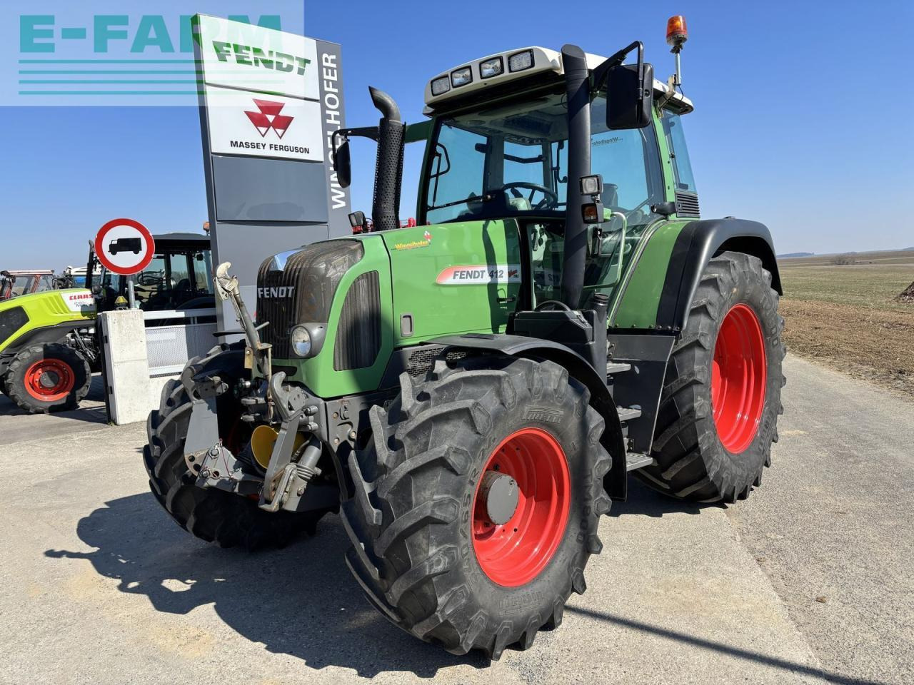 Fendt 412 vario - Trator: foto 3 Fendt 412 vario - Trator: foto 3