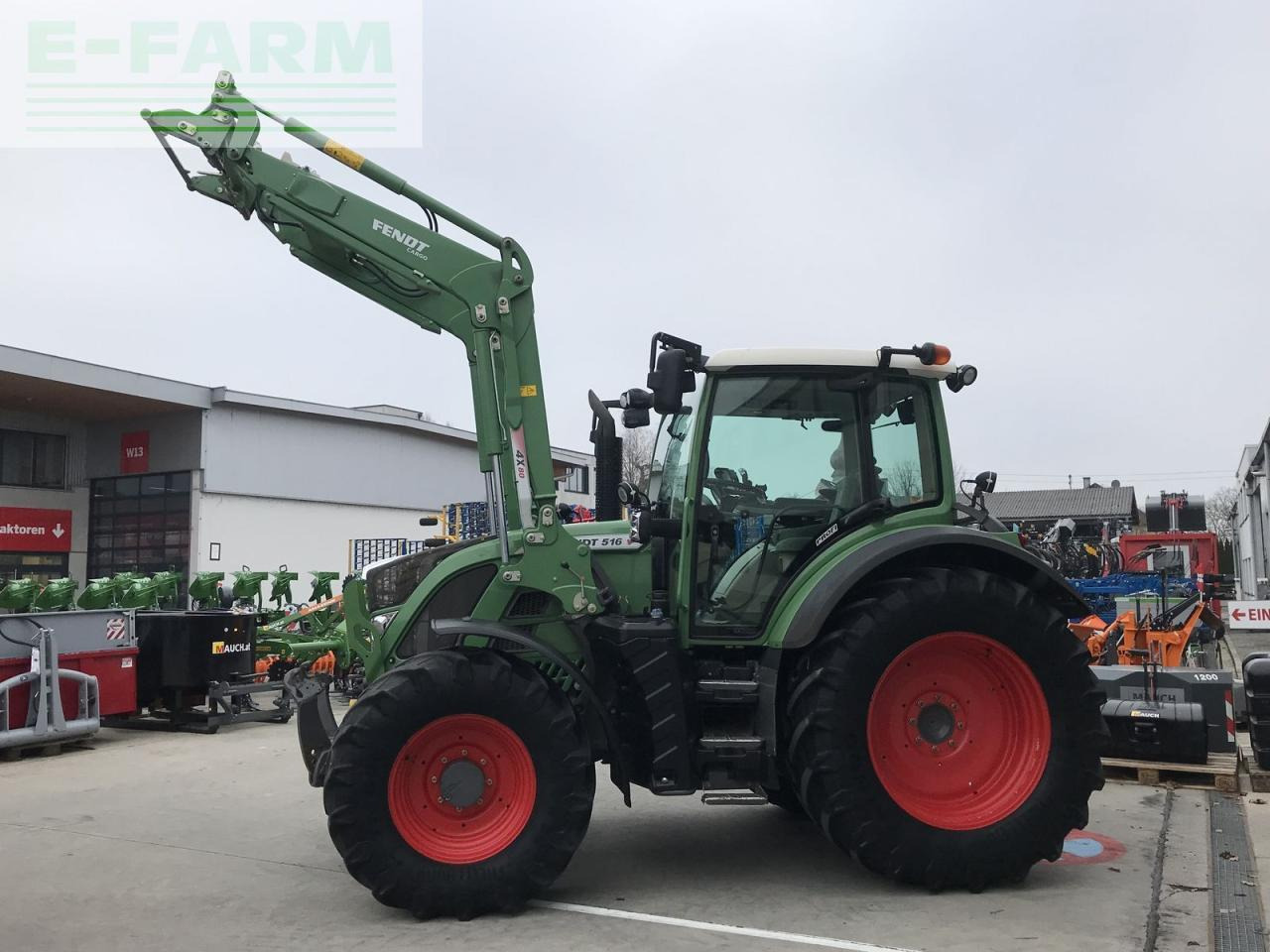 Fendt 516 vario profi Profi - Trator: foto 5 Fendt 516 vario profi Profi - Trator: foto 5