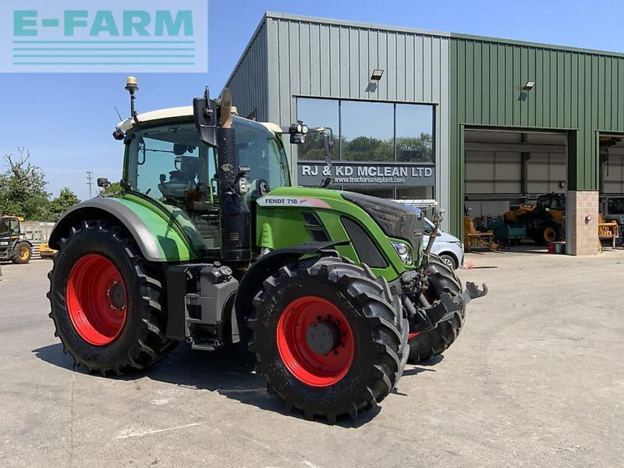 Fendt 718 profi plus tractor (st23135) - Trator: foto 2 Fendt 718 profi plus tractor (st23135) - Trator: foto 2