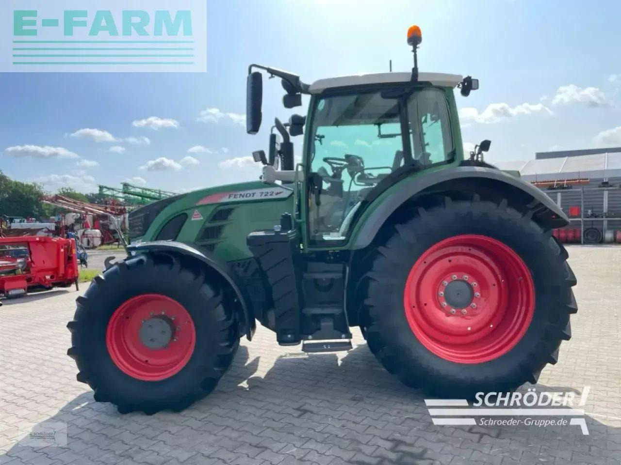 Fendt 722 vario s4 profi plus ProfiPlus - Trator: foto 4 Fendt 722 vario s4 profi plus ProfiPlus - Trator: foto 4