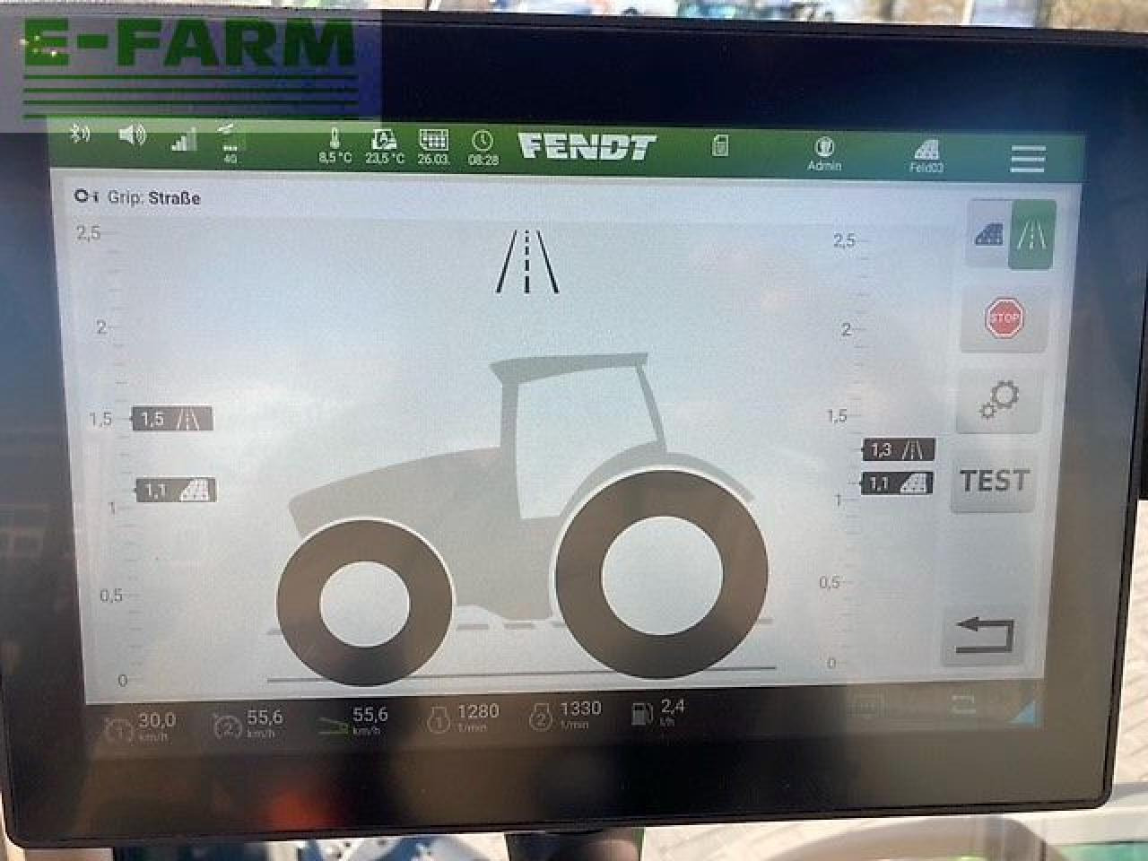 Trator Fendt 724 vario gen7 profi+: foto 12