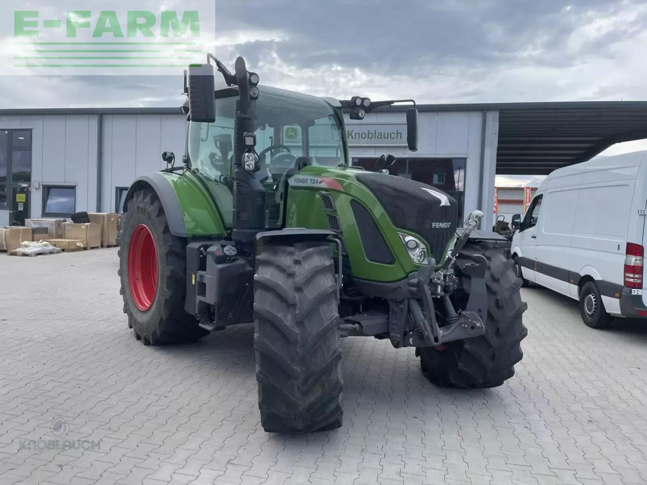 Fendt 724 vario profi Profi - Trator: foto 1 Fendt 724 vario profi Profi - Trator: foto 1
