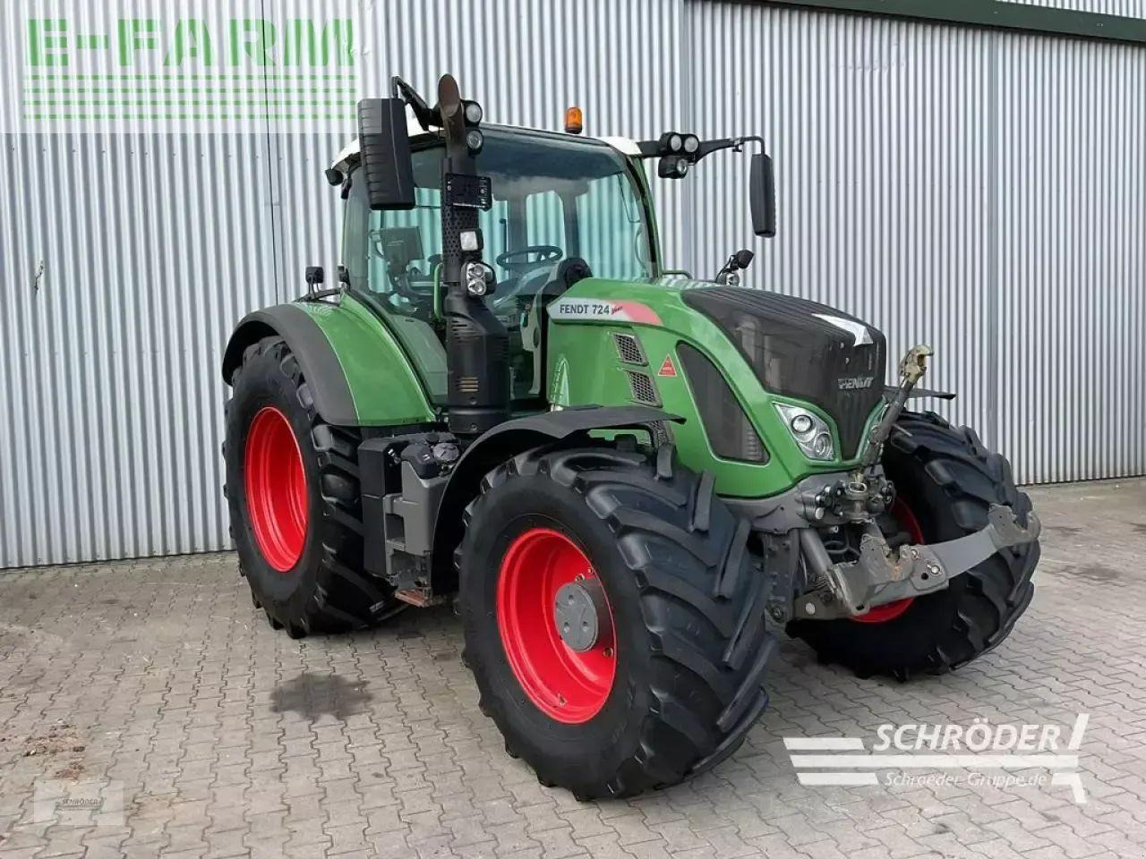 Fendt 724 vario s4 profi plus ProfiPlus - Trator: foto 1 Fendt 724 vario s4 profi plus ProfiPlus - Trator: foto 1