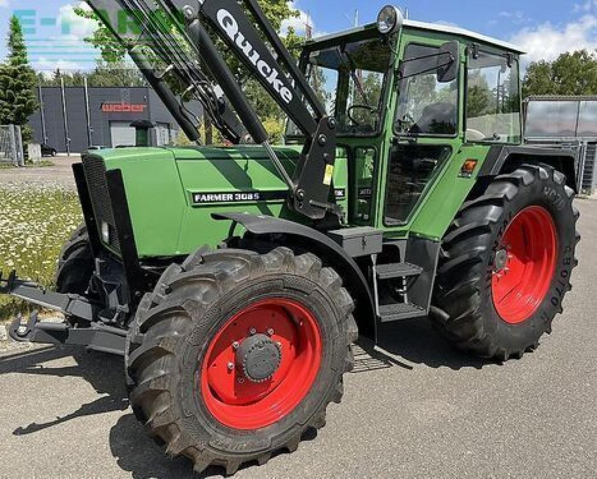 Fendt farmer 308 ls mit niedrig-kabine, frontlader, fr - Trator: foto 4 Fendt farmer 308 ls mit niedrig-kabine, frontlader, fr - Trator: foto 4