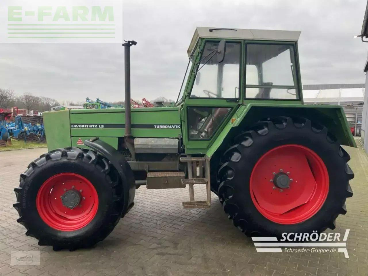 Fendt favorit 612 sa - Trator: foto 4 Fendt favorit 612 sa - Trator: foto 4