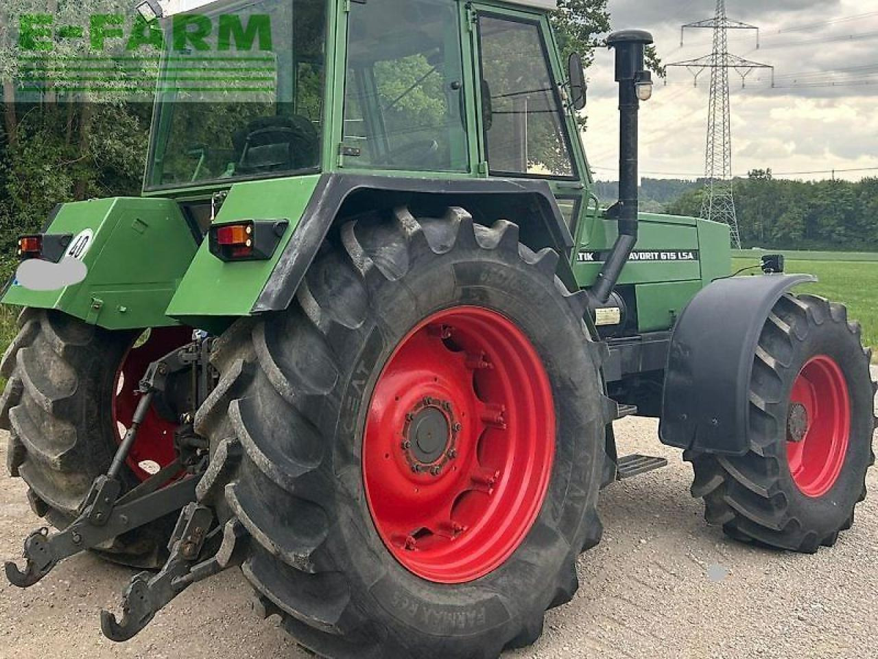 Fendt favorit 615 ls - Trator: foto 5 Fendt favorit 615 ls - Trator: foto 5