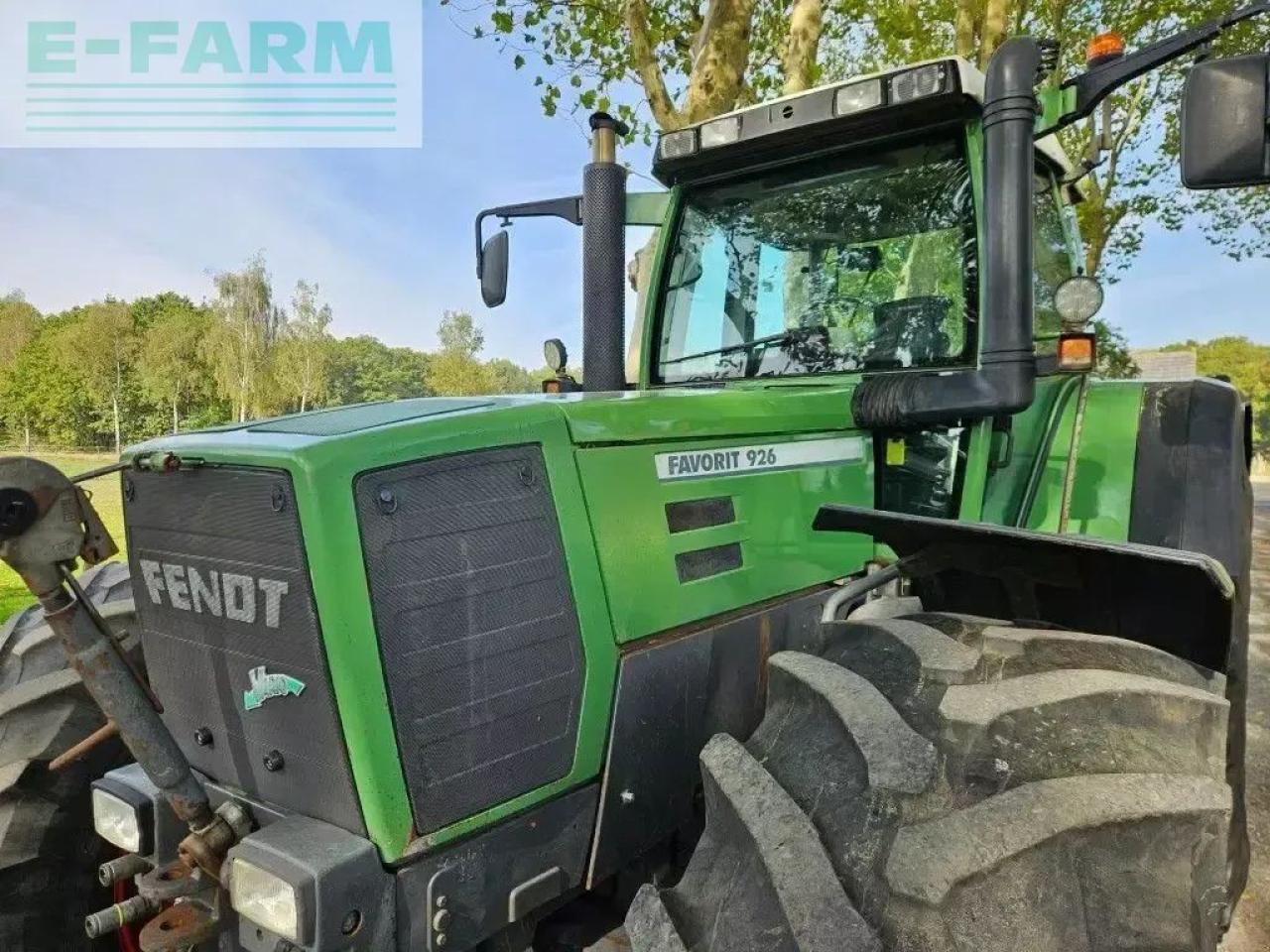 Fendt favorit 926 gen1 bj. 2000 mit rüfa 924 920 916 - Trator: foto 1 Fendt favorit 926 gen1 bj. 2000 mit rüfa 924 920 916 - Trator: foto 1