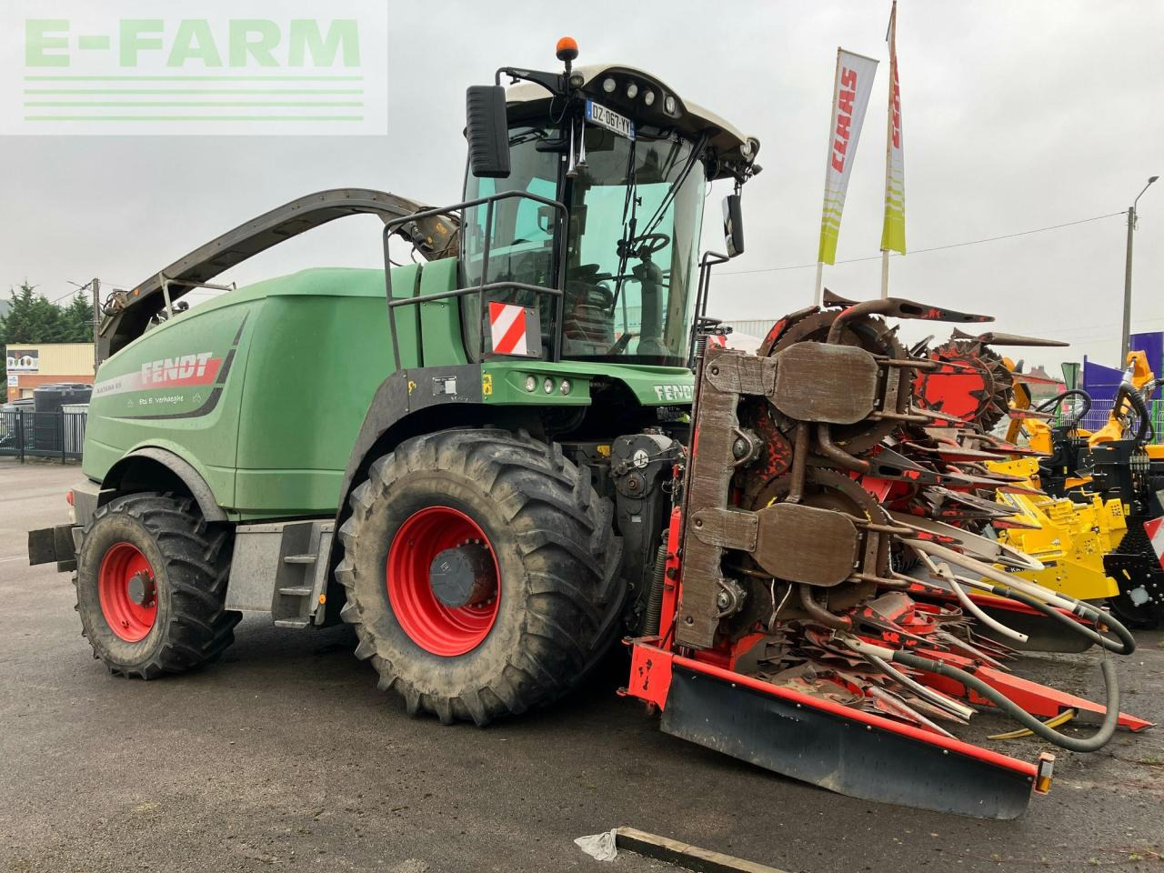 Fendt fendt katana 65+ kemper 375 - Picadora de forragem automotriz: foto 3 Fendt fendt katana 65+ kemper 375 - Picadora de forragem automotriz: foto 3