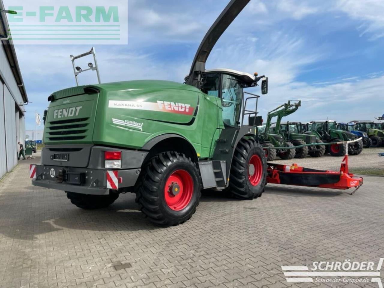 Fendt katana 65 + kemper 375 plus - Picadora de forragem automotriz: foto 3 Fendt katana 65 + kemper 375 plus - Picadora de forragem automotriz: foto 3