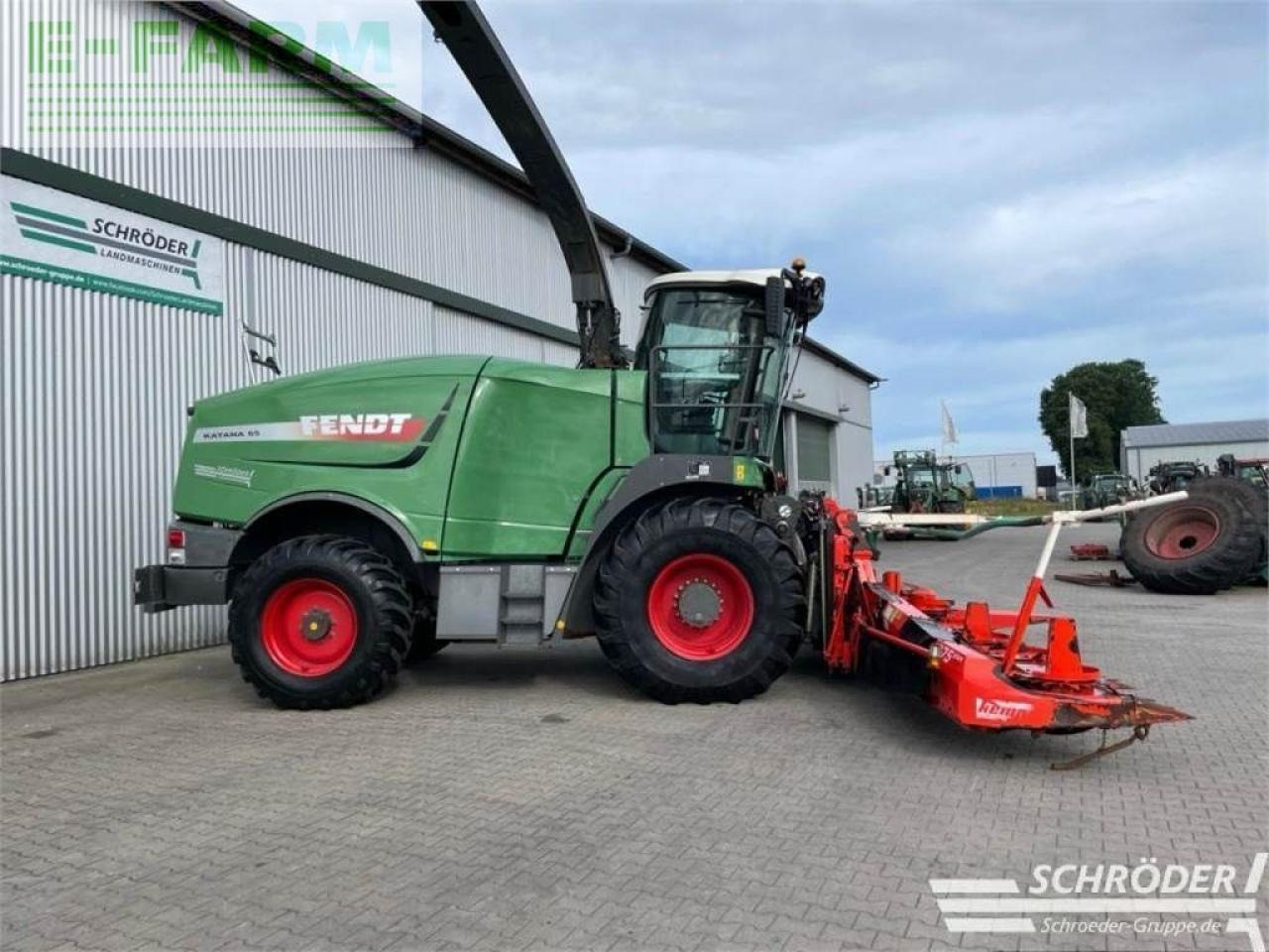 Fendt katana 65 + kemper 375 plus - Picadora de forragem automotriz: foto 2 Fendt katana 65 + kemper 375 plus - Picadora de forragem automotriz: foto 2