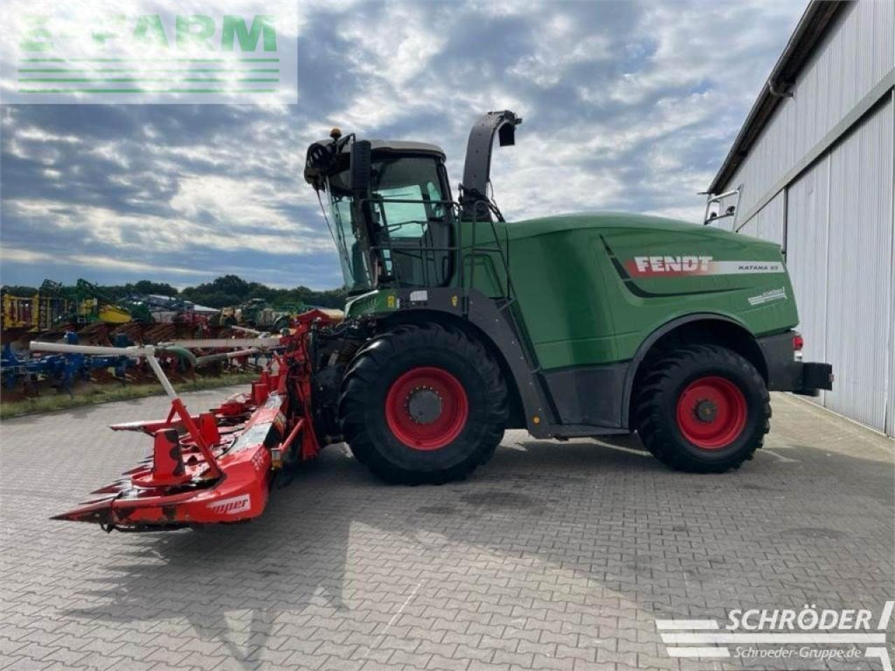 Fendt katana 65 + kemper 375 plus - Picadora de forragem automotriz: foto 4 Fendt katana 65 + kemper 375 plus - Picadora de forragem automotriz: foto 4