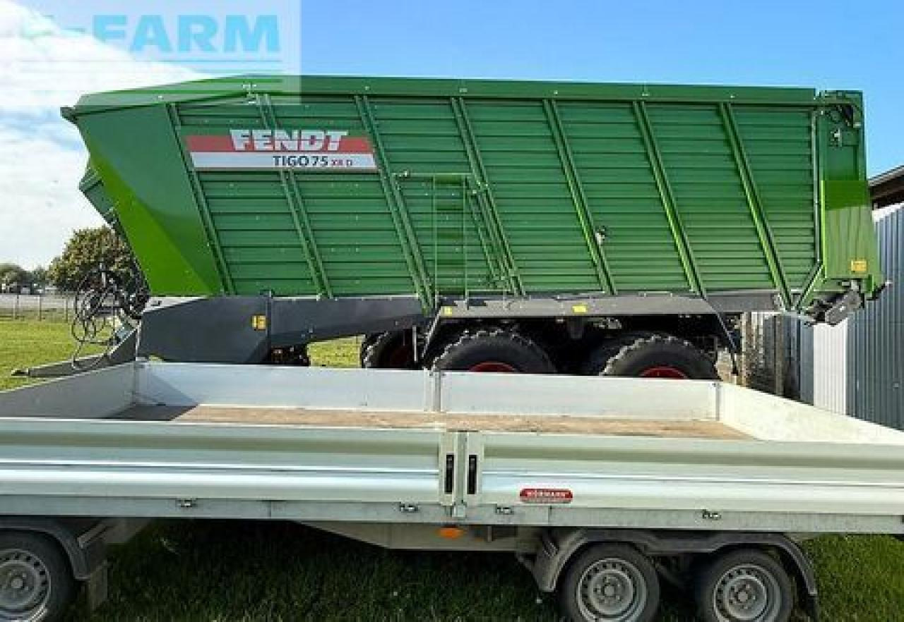 Fendt tigo 75 xr neu und unbenutzt - mit guter ausstat - Reboque basculante agrícola: foto 2 Fendt tigo 75 xr neu und unbenutzt - mit guter ausstat - Reboque basculante agrícola: foto 2