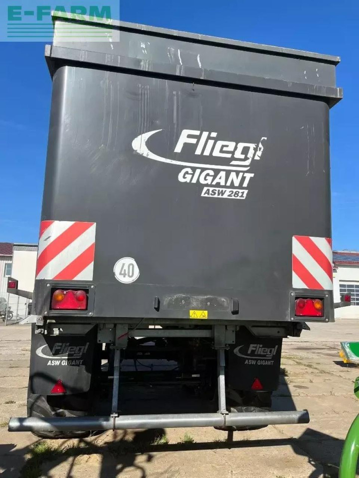 Fliegl asw 281 - Reboque basculante agrícola: foto 3 Fliegl asw 281 - Reboque basculante agrícola: foto 3