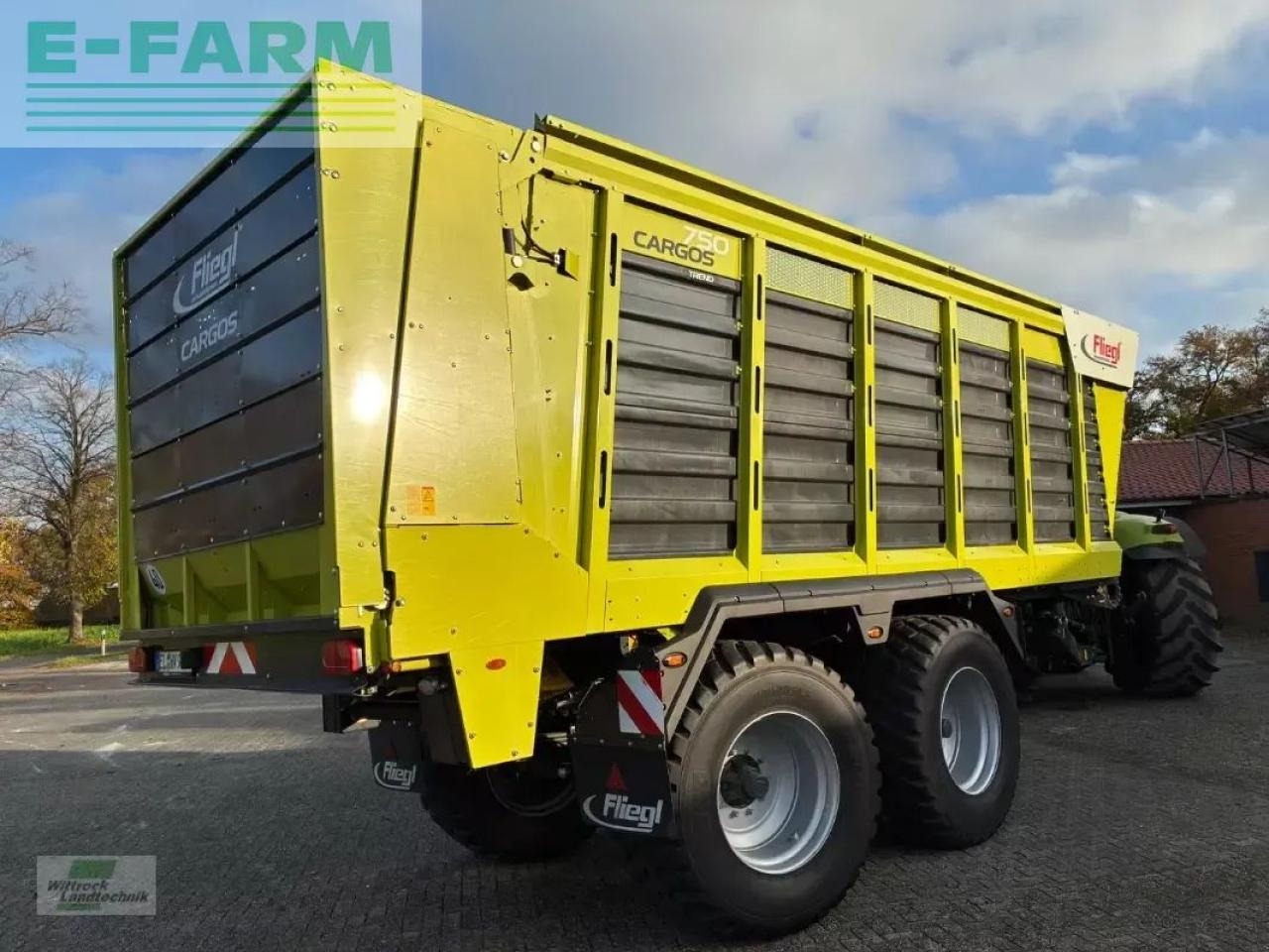 Reboque basculante agrícola Fliegl cargos 750 trend: foto 7 Reboque basculante agrícola Fliegl cargos 750 trend: foto 7