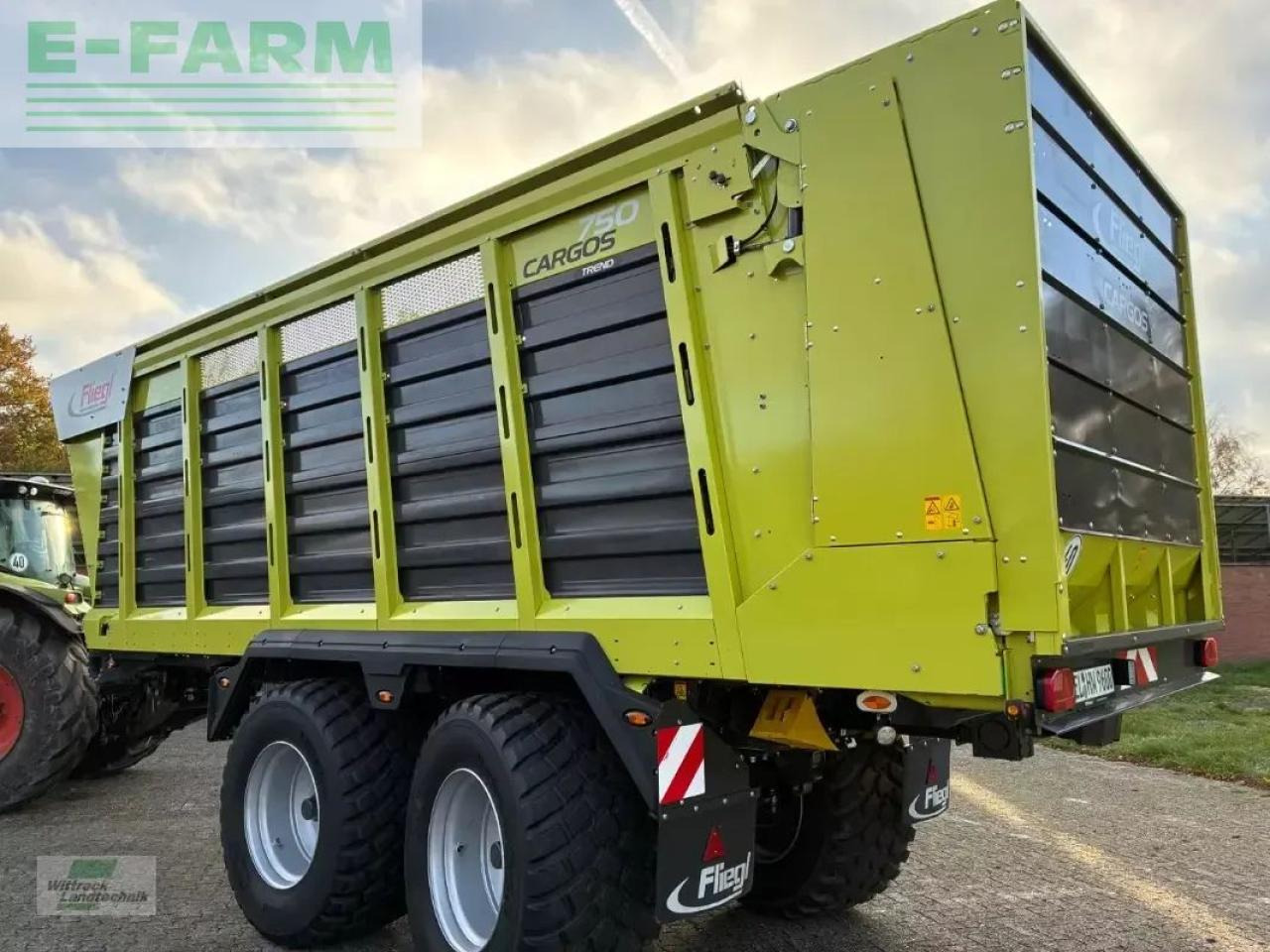 Reboque basculante agrícola Fliegl cargos 750 trend: foto 8 Reboque basculante agrícola Fliegl cargos 750 trend: foto 8