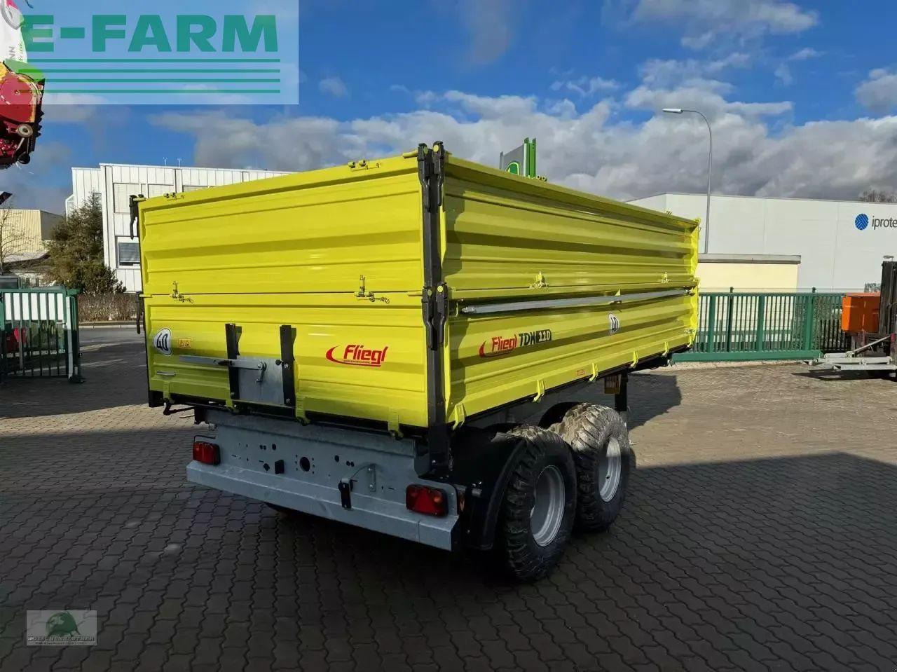 Fliegl tdk 110-88 - Reboque basculante agrícola: foto 5 Fliegl tdk 110-88 - Reboque basculante agrícola: foto 5