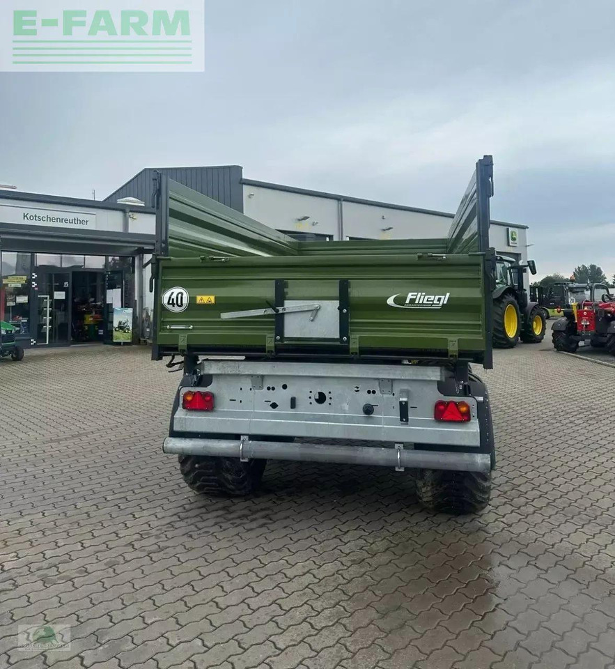 Fliegl tdk 140 fox - Reboque basculante agrícola: foto 3 Fliegl tdk 140 fox - Reboque basculante agrícola: foto 3
