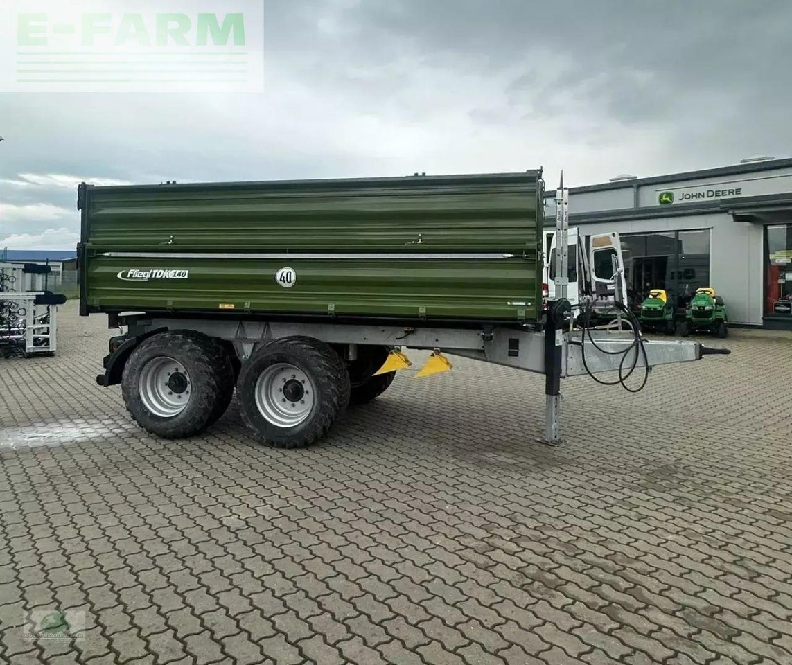 Fliegl tdk 140 fox - Reboque basculante agrícola: foto 5 Fliegl tdk 140 fox - Reboque basculante agrícola: foto 5