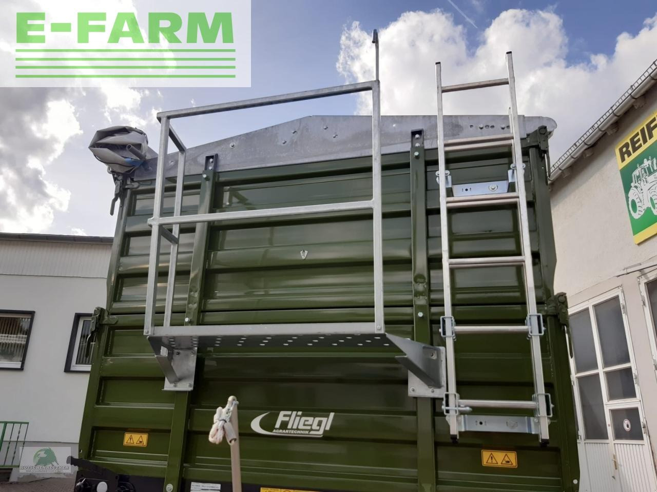 Fliegl tdk 160-88 - Reboque basculante agrícola: foto 5 Fliegl tdk 160-88 - Reboque basculante agrícola: foto 5