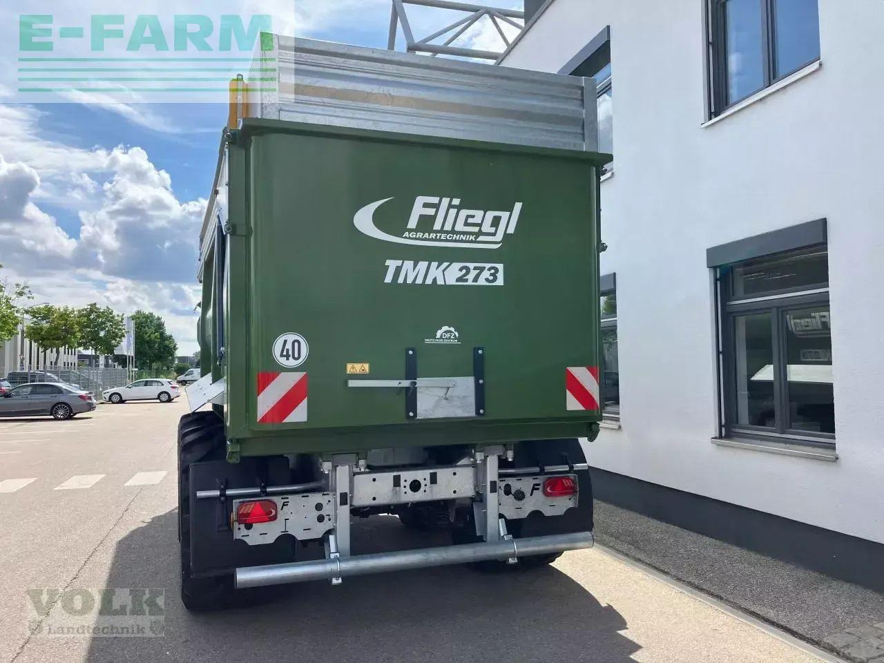 Fliegl tmk 273 fox muldenkipper - Reboque basculante agrícola: foto 5 Fliegl tmk 273 fox muldenkipper - Reboque basculante agrícola: foto 5