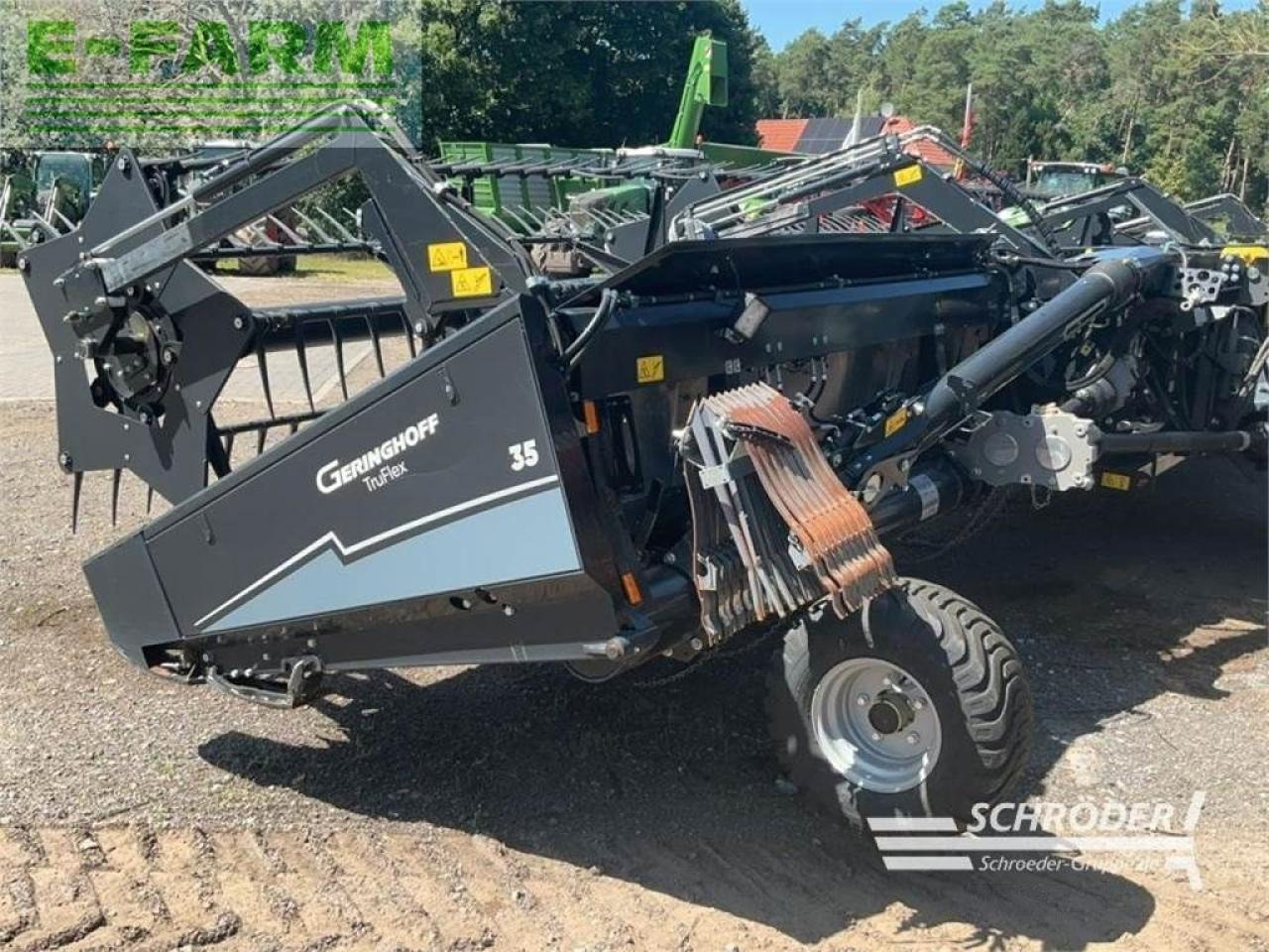 Geringhoff 10,65m bandschneidwerk truflex 35 +wagen - Acessórios para Colhedora de forragem: foto 3 Geringhoff 10,65m bandschneidwerk truflex 35 +wagen - Acessórios para Colhedora de forragem: foto 3
