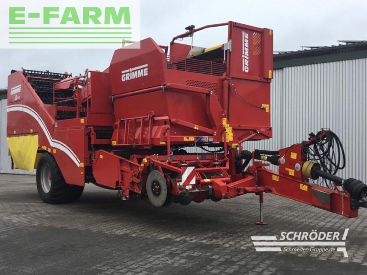 Grimme se 150-60 - Colheitadeira de batatas: foto 2 Grimme se 150-60 - Colheitadeira de batatas: foto 2