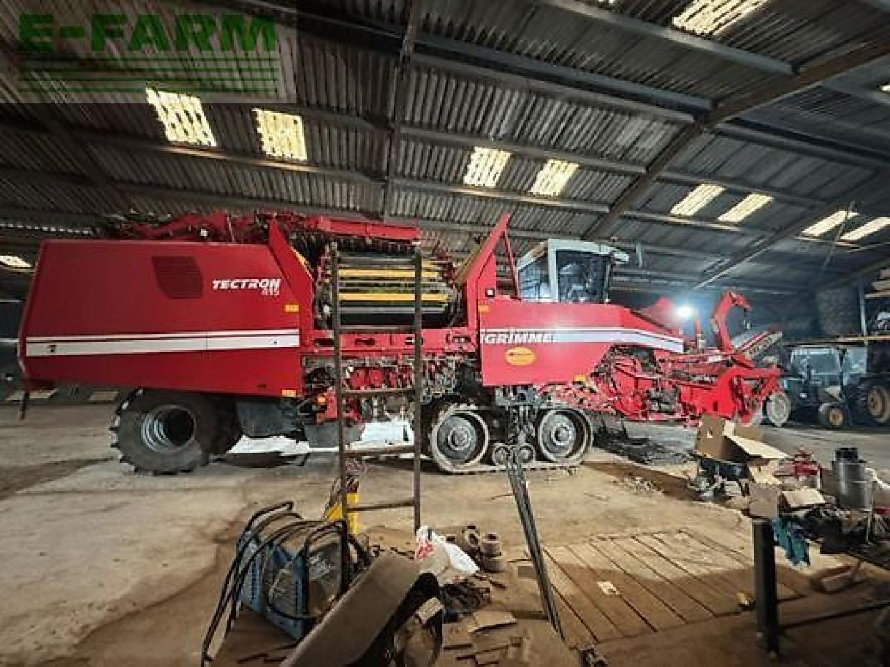 Grimme tectron 415 - Colheitadeira de batatas: foto 1 Grimme tectron 415 - Colheitadeira de batatas: foto 1