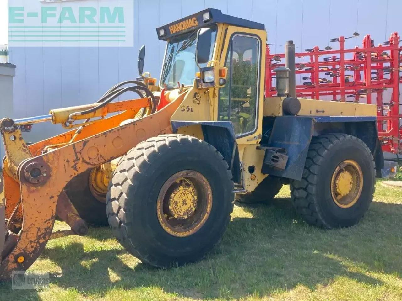 Hanomag hanomag 55 d - überladehöhe über 4 m - Mini escavadeira: foto 5 Hanomag hanomag 55 d - überladehöhe über 4 m - Mini escavadeira: foto 5