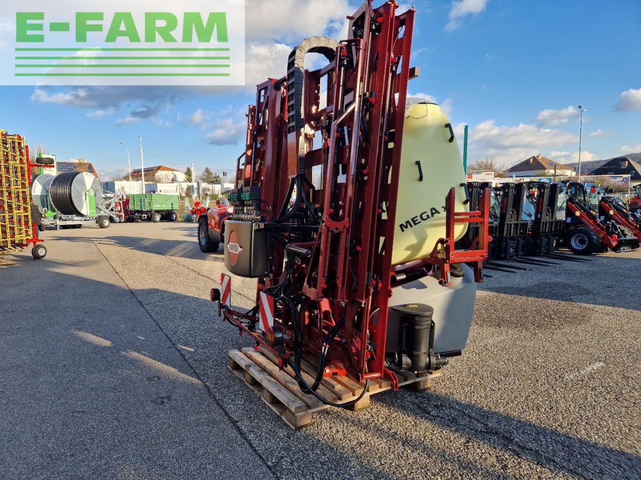 Hardi Mega 12 - Pulverizador montado: foto 4 Hardi Mega 12 - Pulverizador montado: foto 4