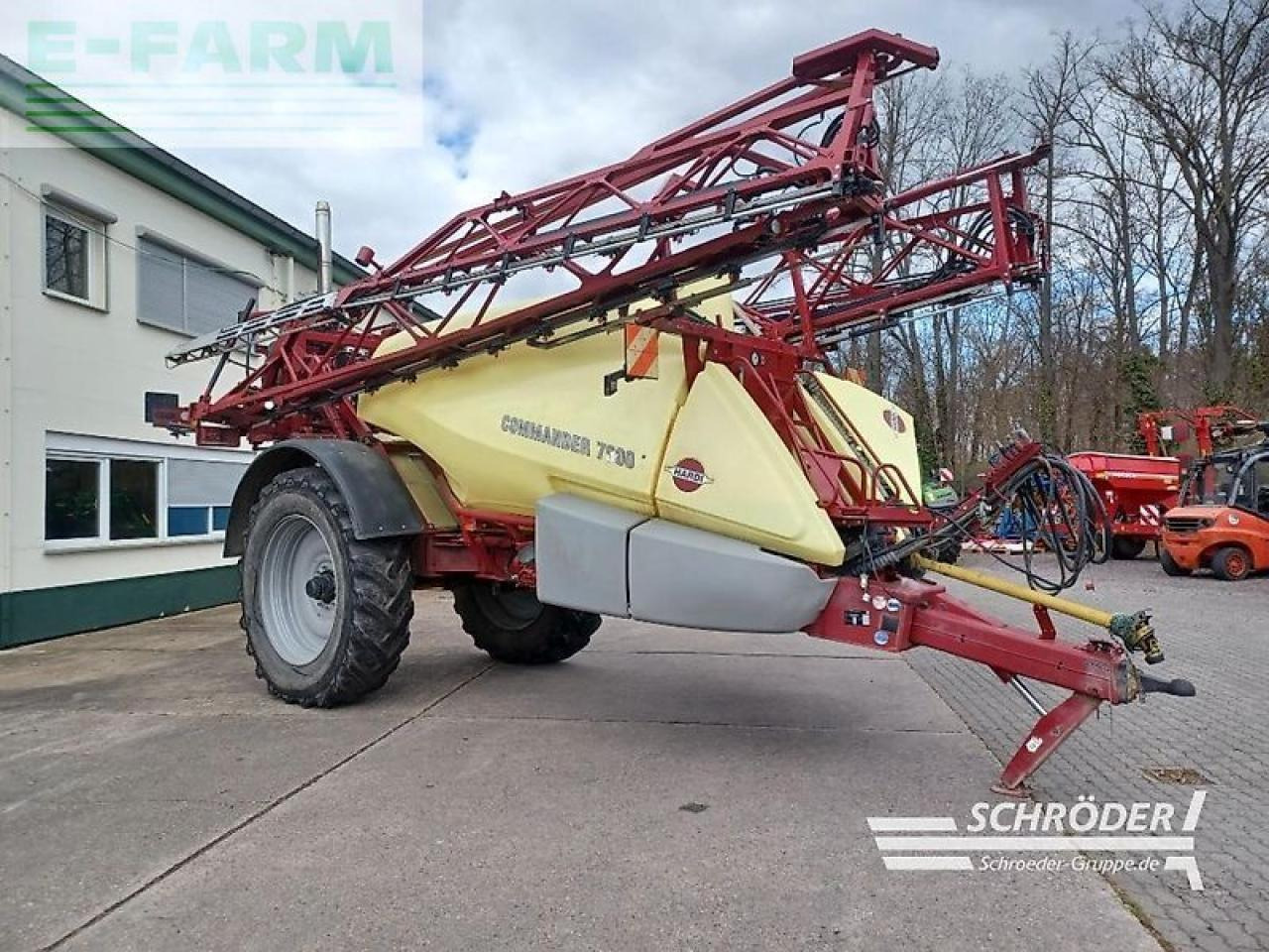 Hardi commander 7000 - Pulverizador de arrastar: foto 5 Hardi commander 7000 - Pulverizador de arrastar: foto 5